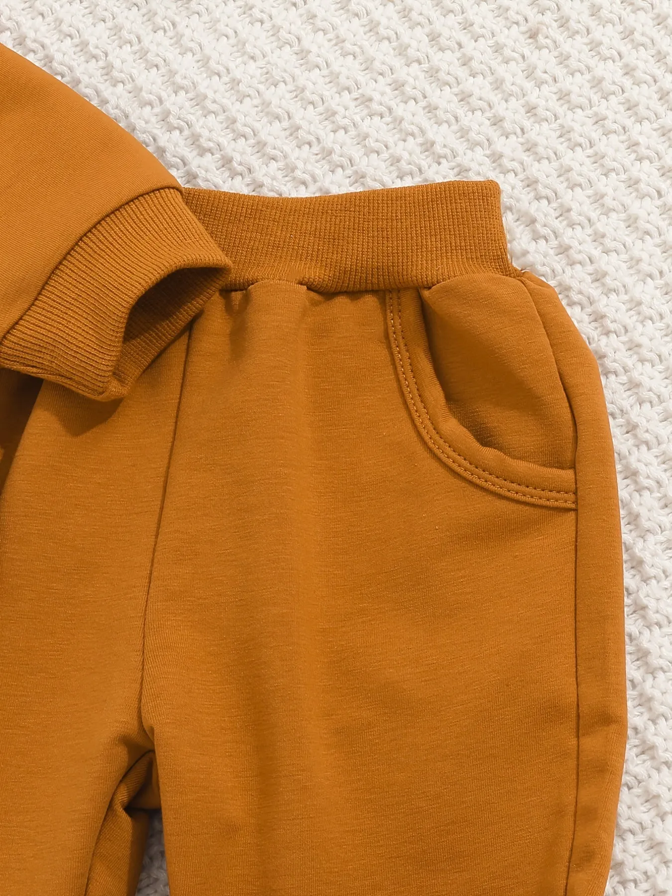 2PCS Toddler Boys Hoodie Sweatshirt & Pant Set