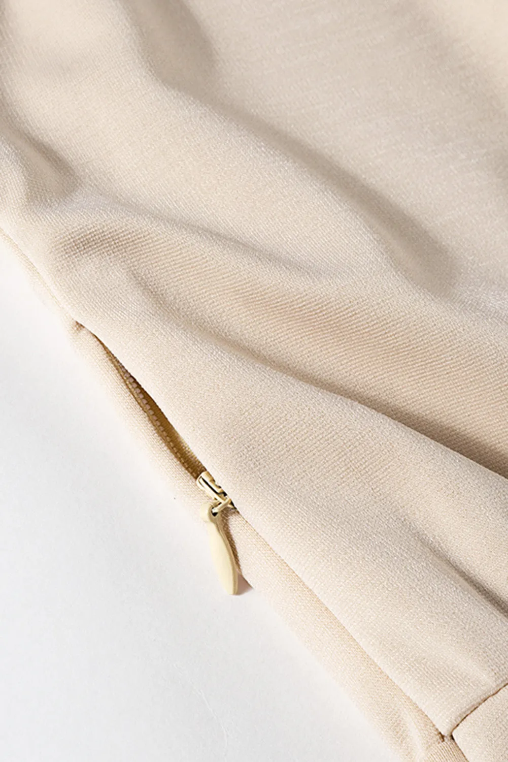 Apricot Oh So Glam Belted Wide Leg Jumpsuit