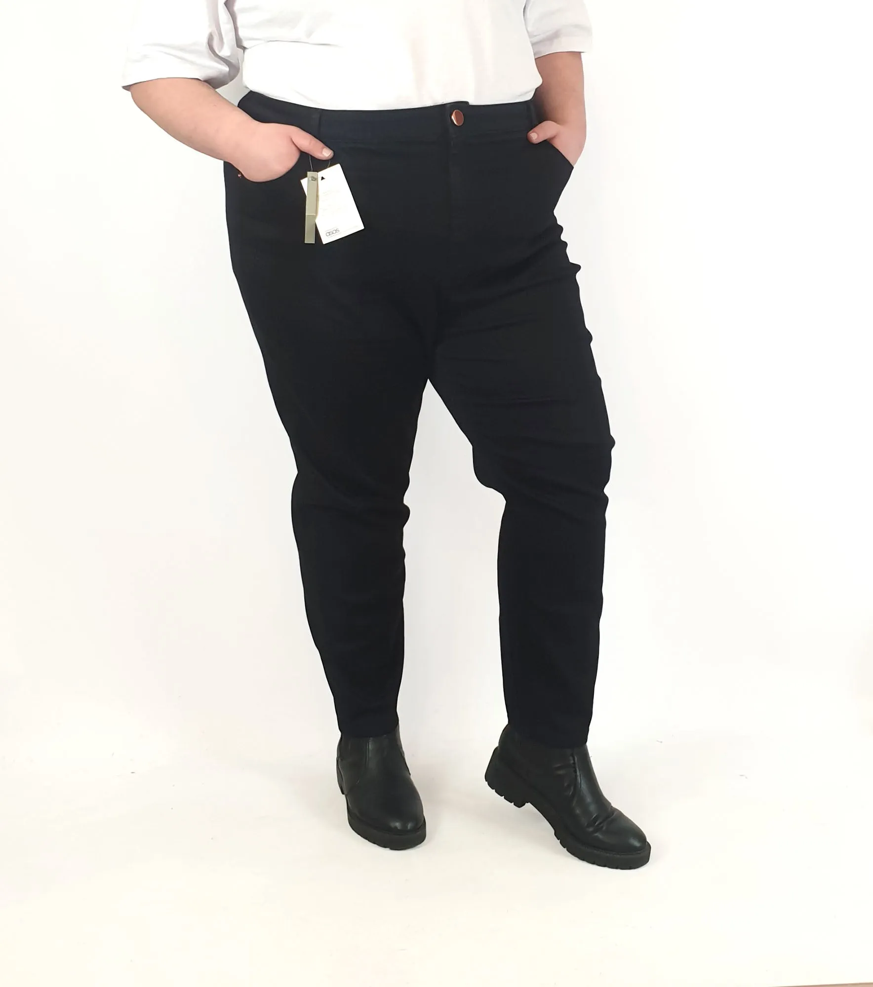 Asos black jeans size UK26/30