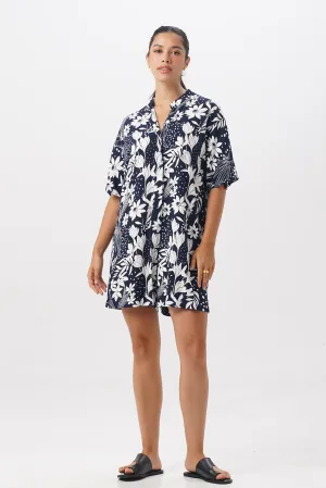 AYA Short Jumpsuit Navy