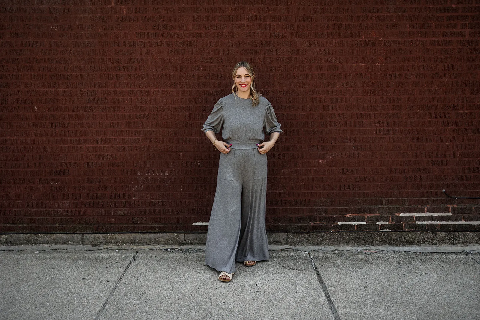 birdie set in grey