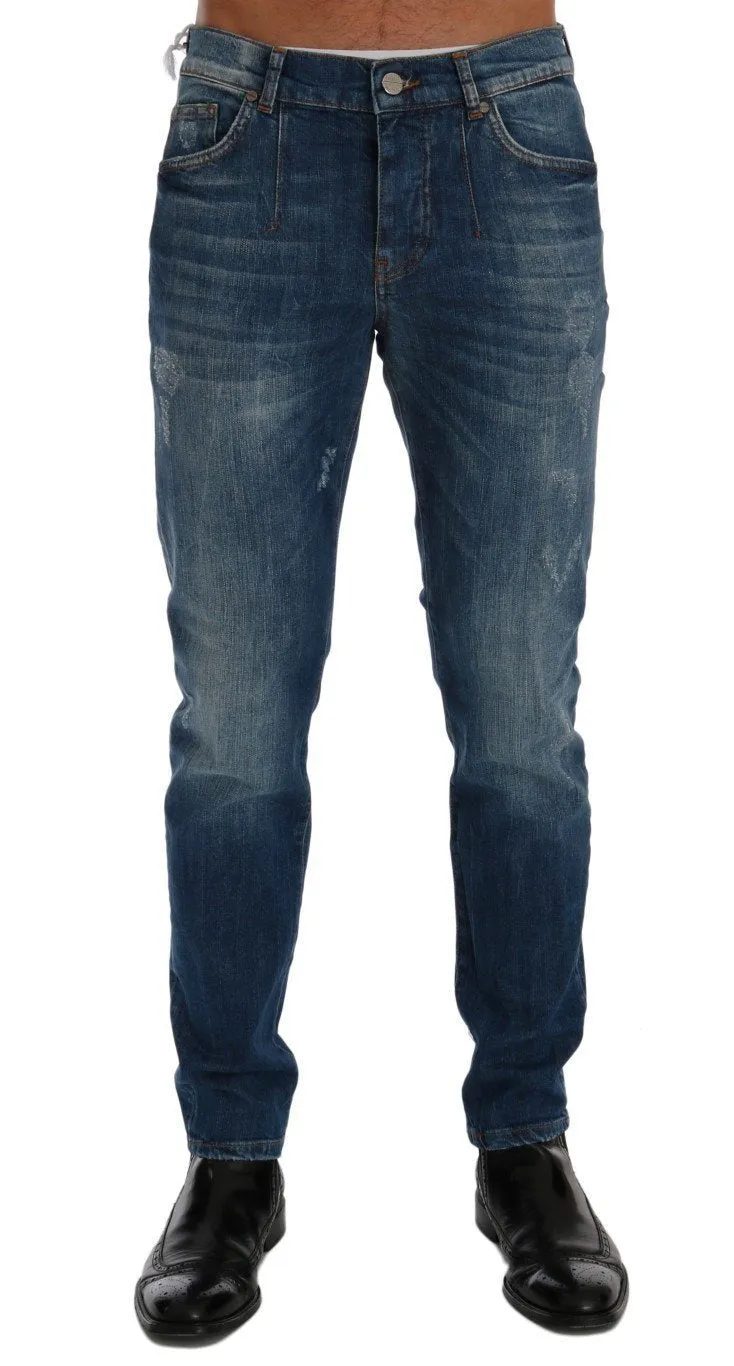 Blue Wash Perth Slim Fit Jeans