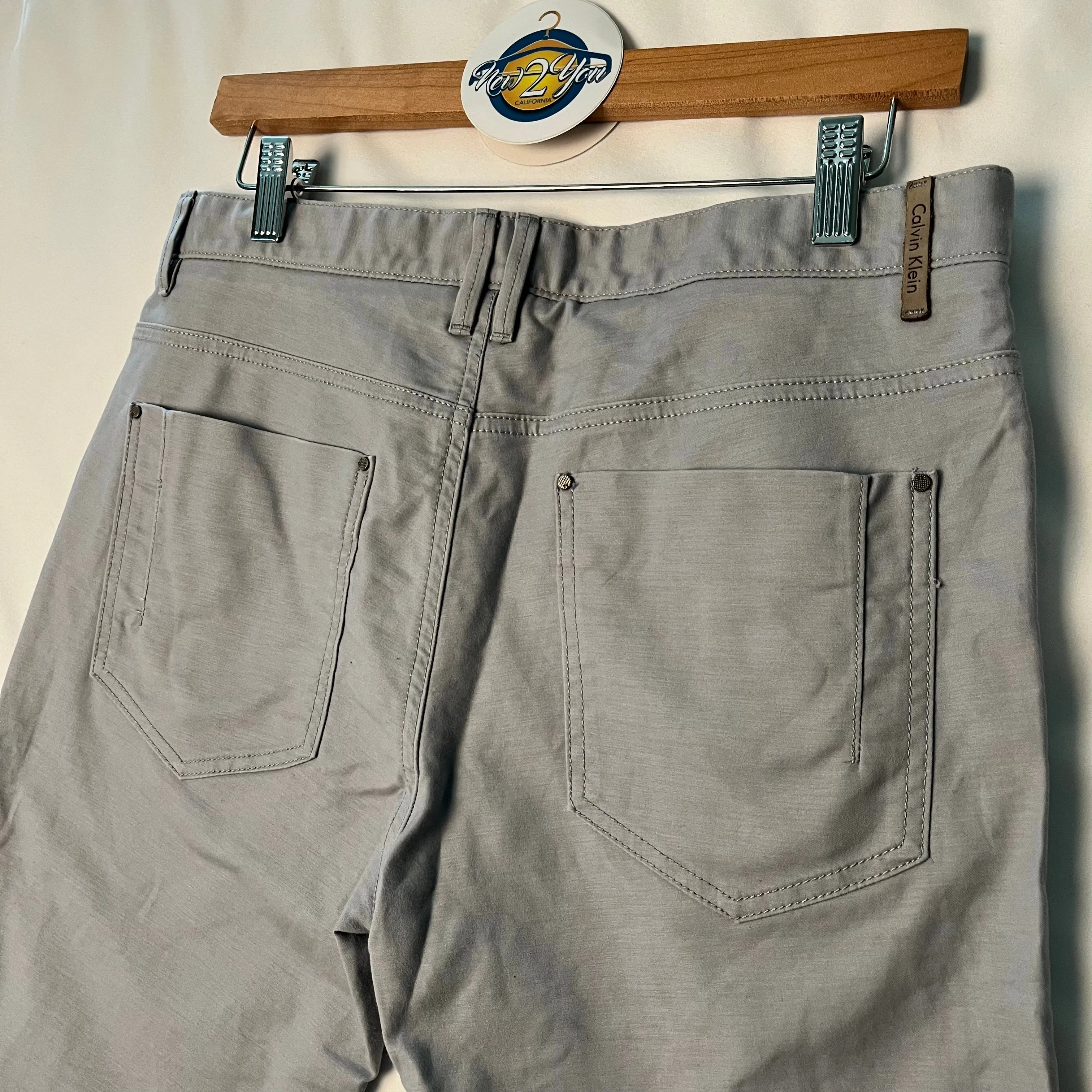 Calvin Klein Grey Extreme Slim Fit Pants