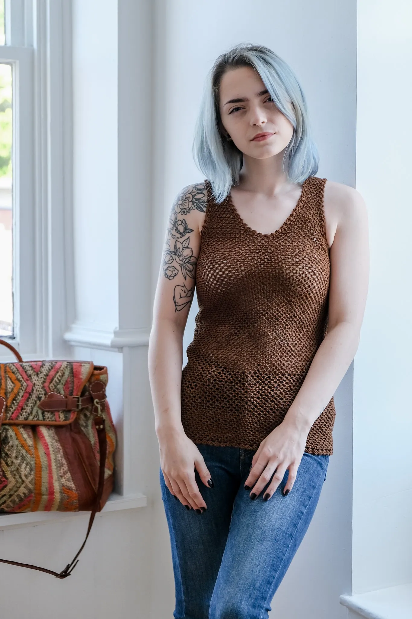 Classic Tank in Tobacco