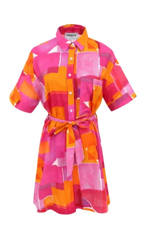 Combishort Leoline Geo Pink