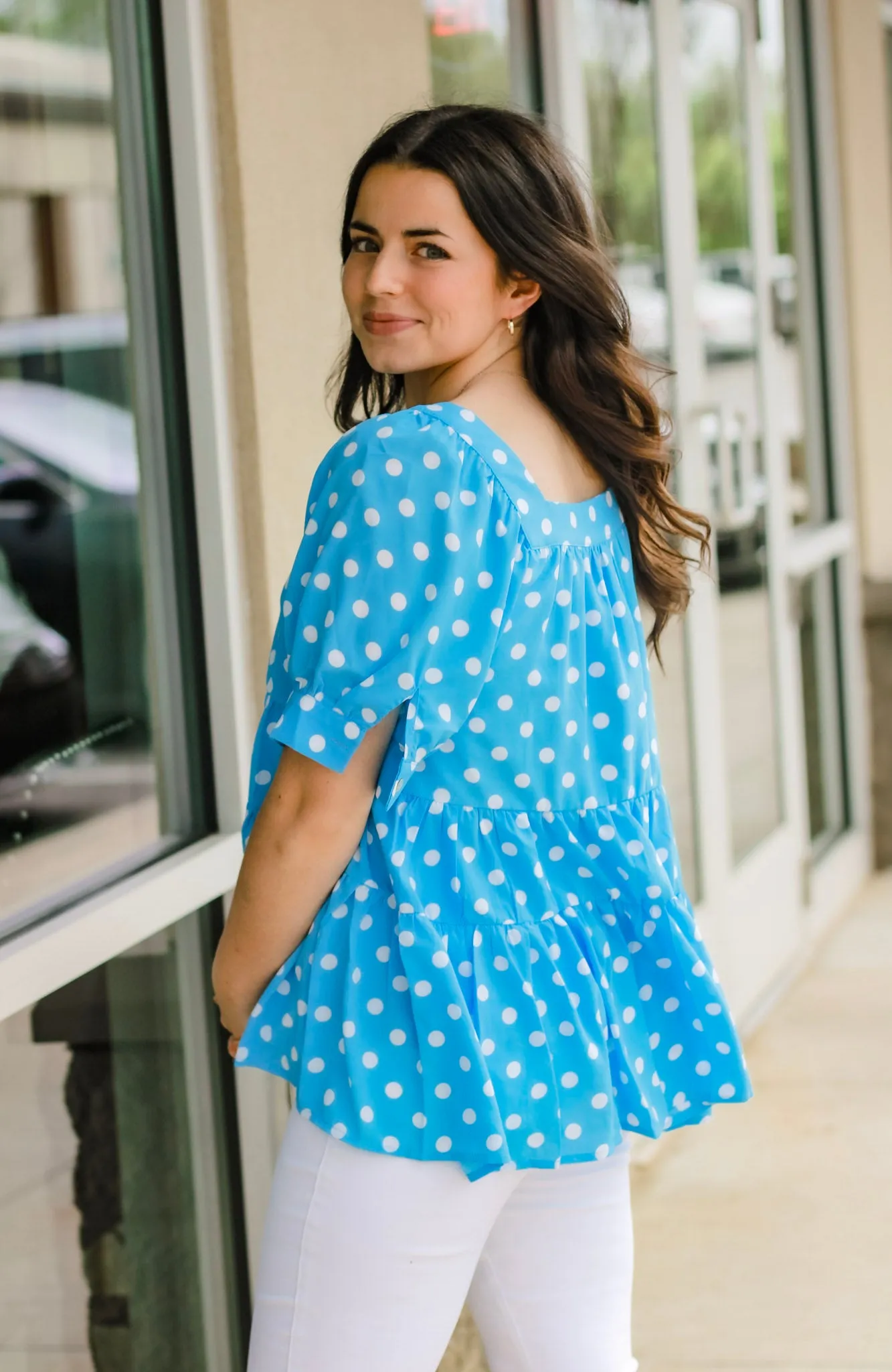 Dotted in Happiness Blouse