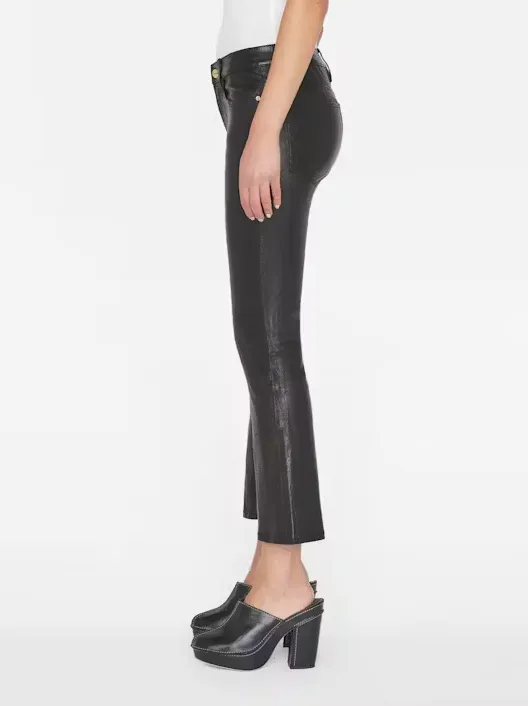 FRAME Le Crop Mini Boot Leather
