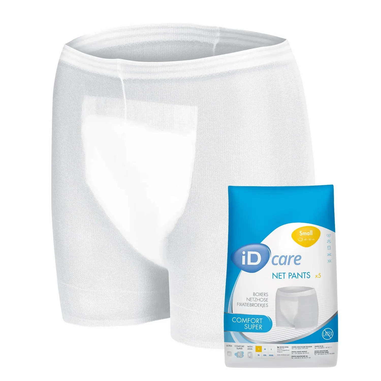 iD Care Net Pants Comfort Super | Small | Pack of 5