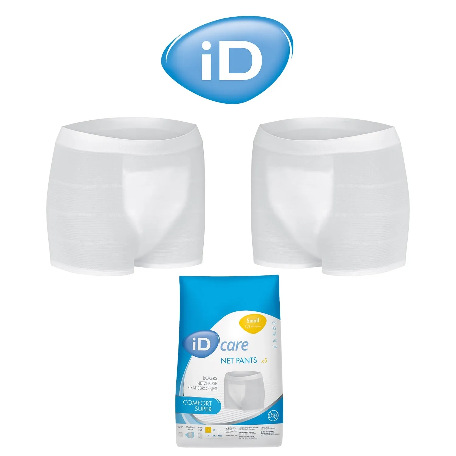 iD Care Net Pants Comfort Super | Small | Pack of 5