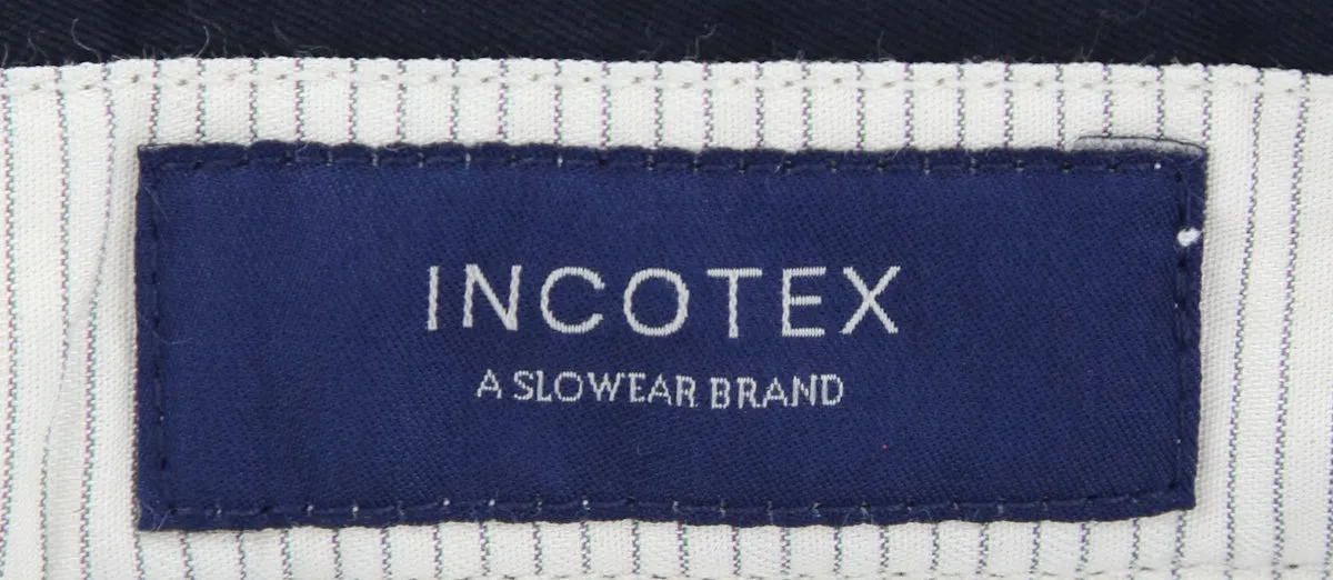 Incotex Midnight Navy Blue Pants