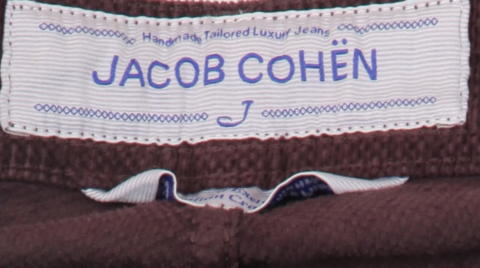 Jacob Cohën Burgundy Red Pants