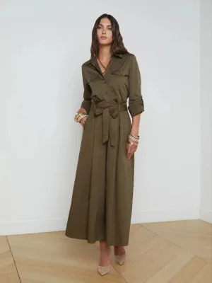 L'AGENCE - Lowen Crop Pant in Pine