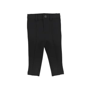 Lil Legs Boys Stretch Pants without Leg Seam - Black