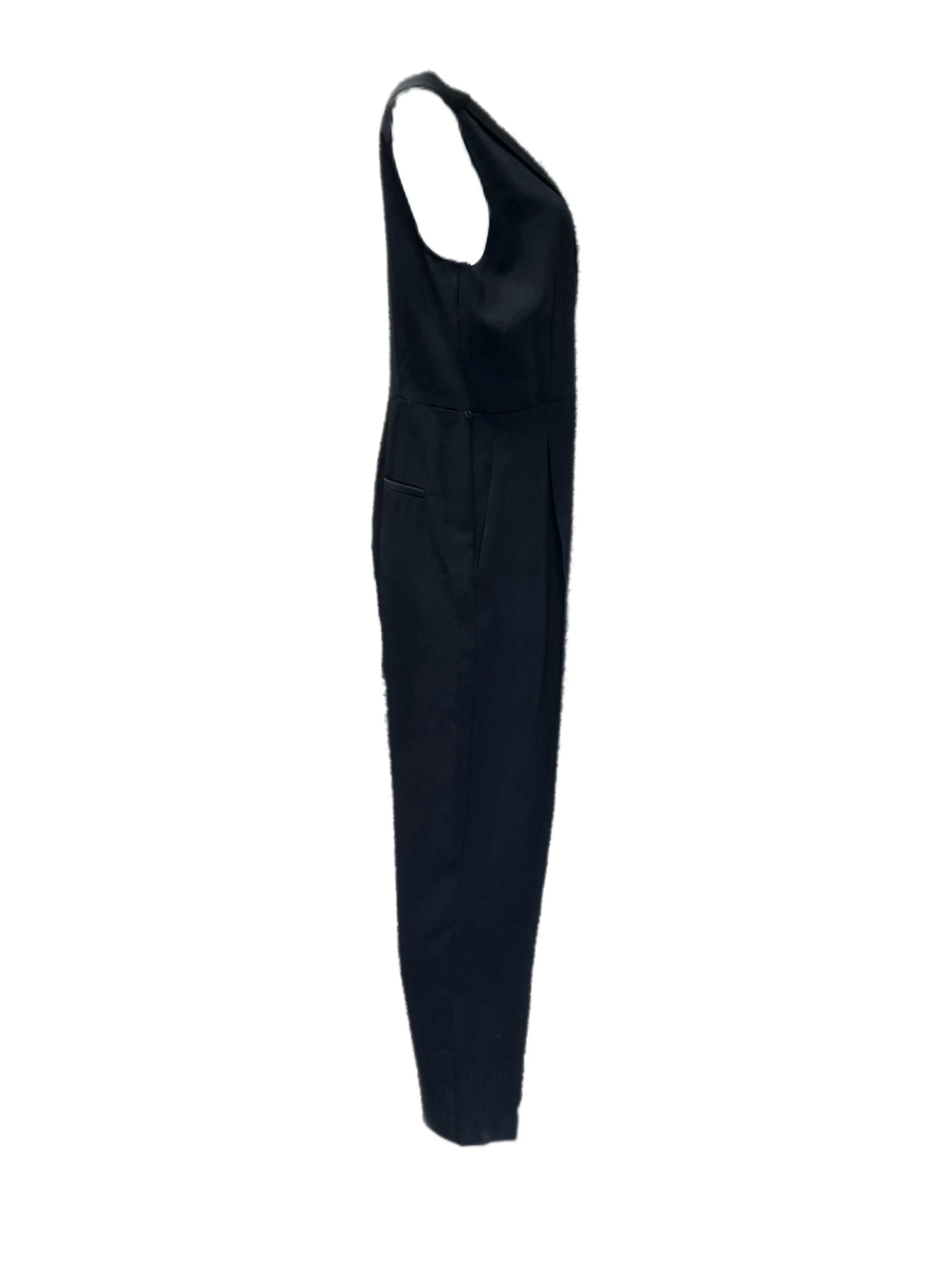 Marella By Max Mara Women's Black Gennaro Jumpsuit Size 12 NWT