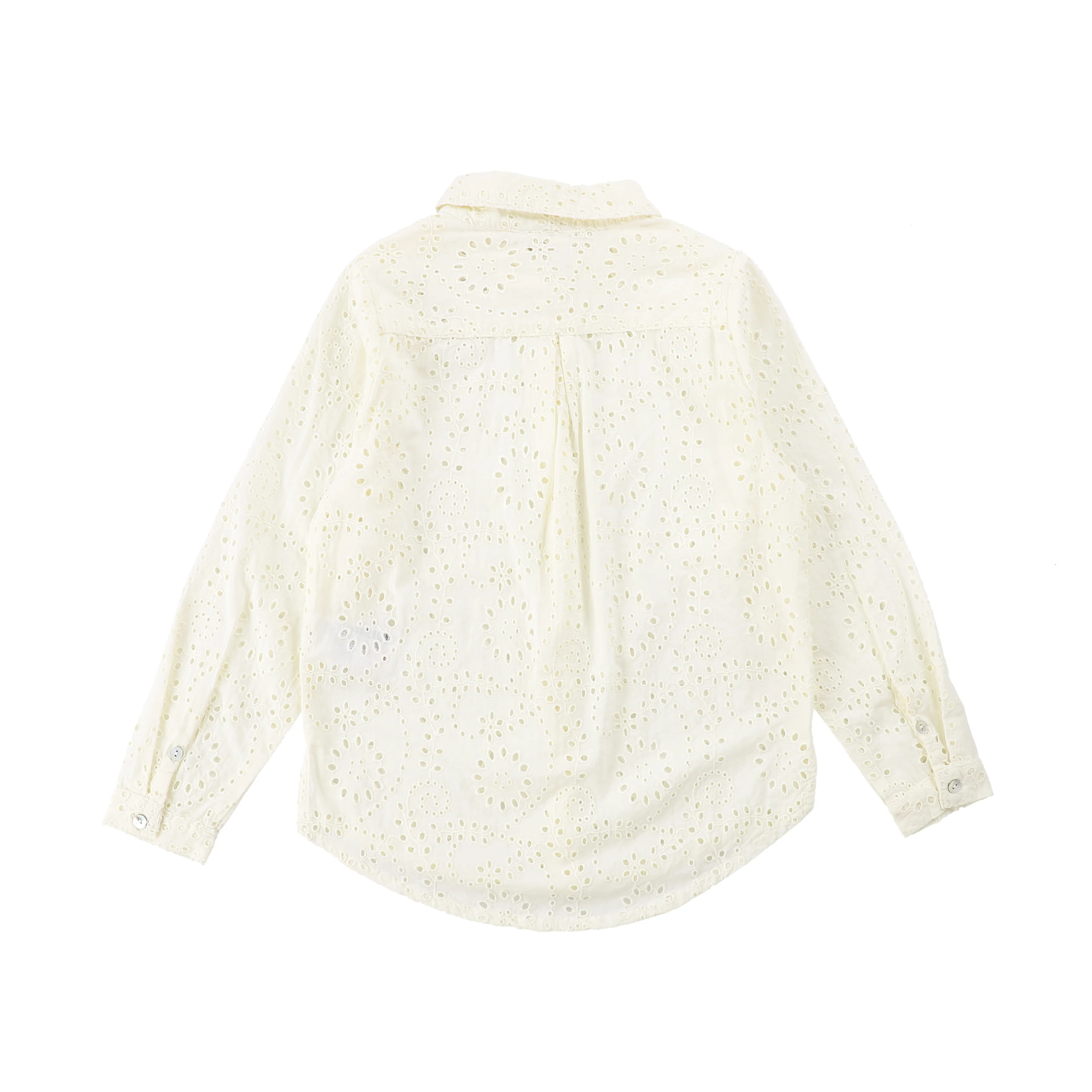 MARMAR IVORY EYELET LACE BLOUSE [Final Sale]