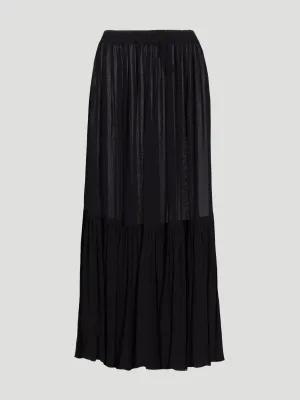 Michael Kors Collection Tiered Ruffle Maxi Skirt