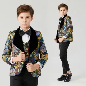 Multicolor Jacquard Brocade