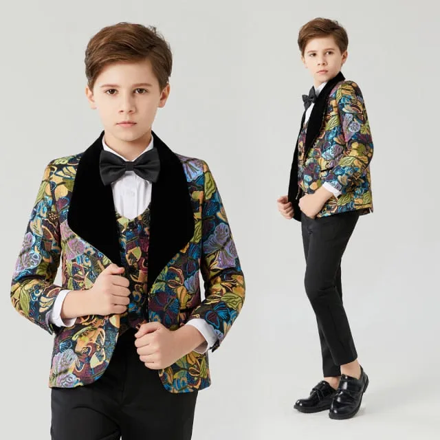 Multicolor Jacquard Brocade
