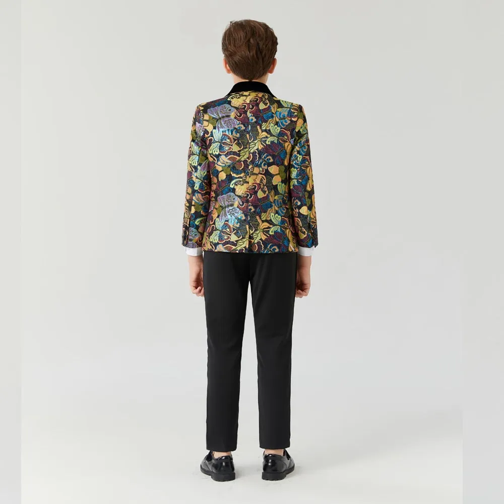 Multicolor Jacquard Brocade
