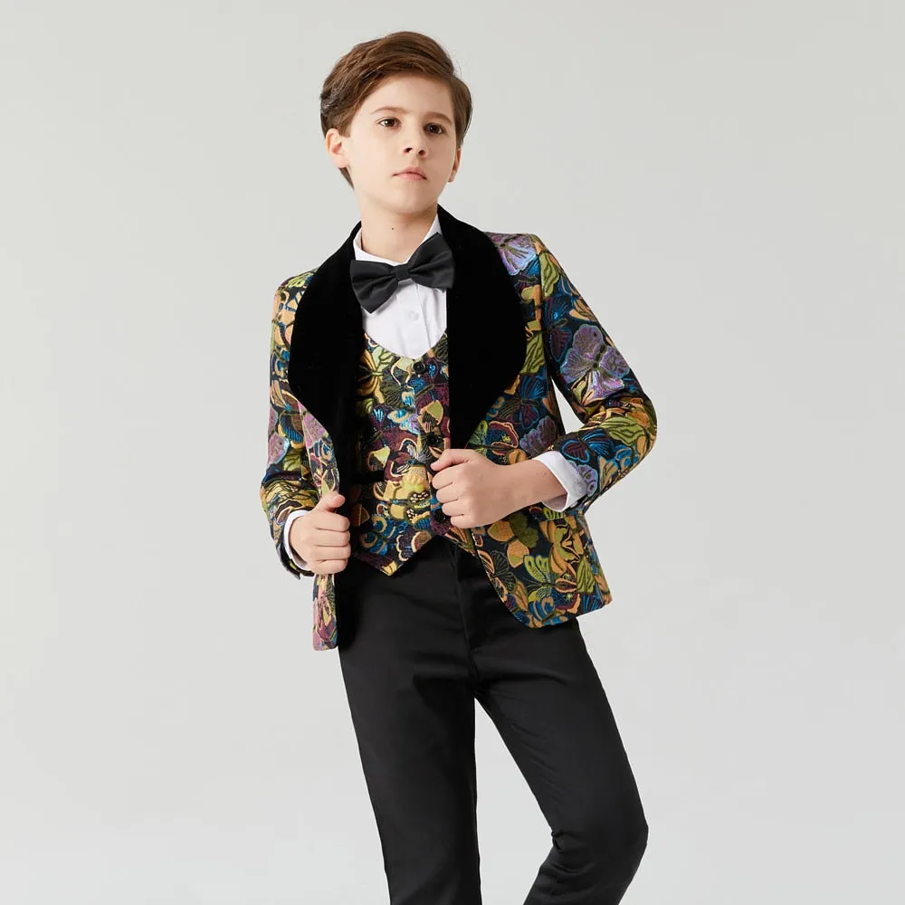 Multicolor Jacquard Brocade