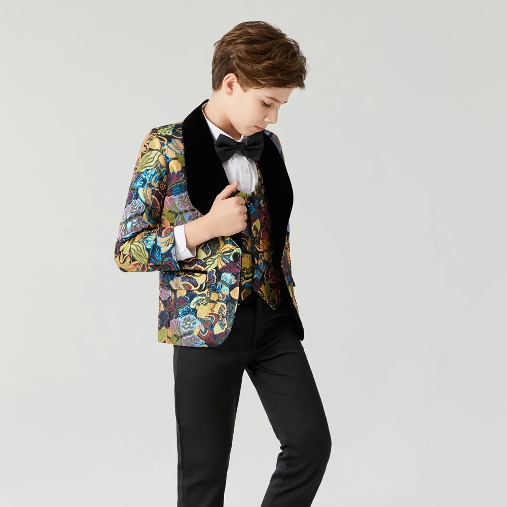 Multicolor Jacquard Brocade