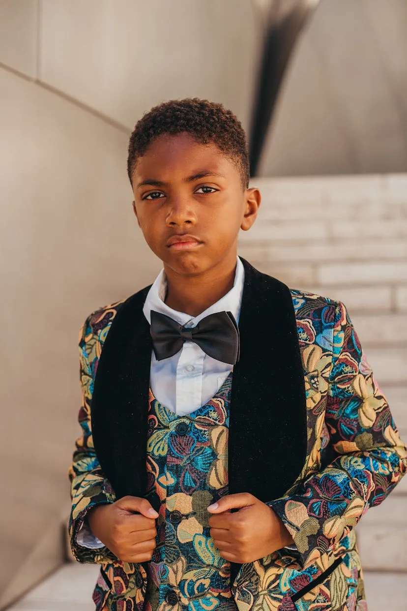 Multicolor Jacquard Brocade