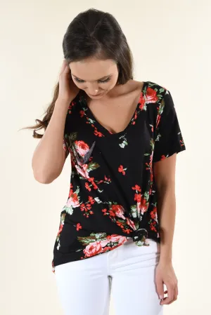 Night to Remember Floral Top