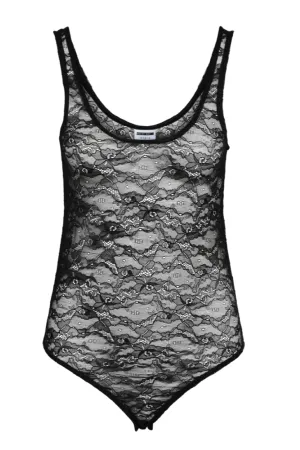 Noisy May - Bodystocking - Lace - Black - Carota