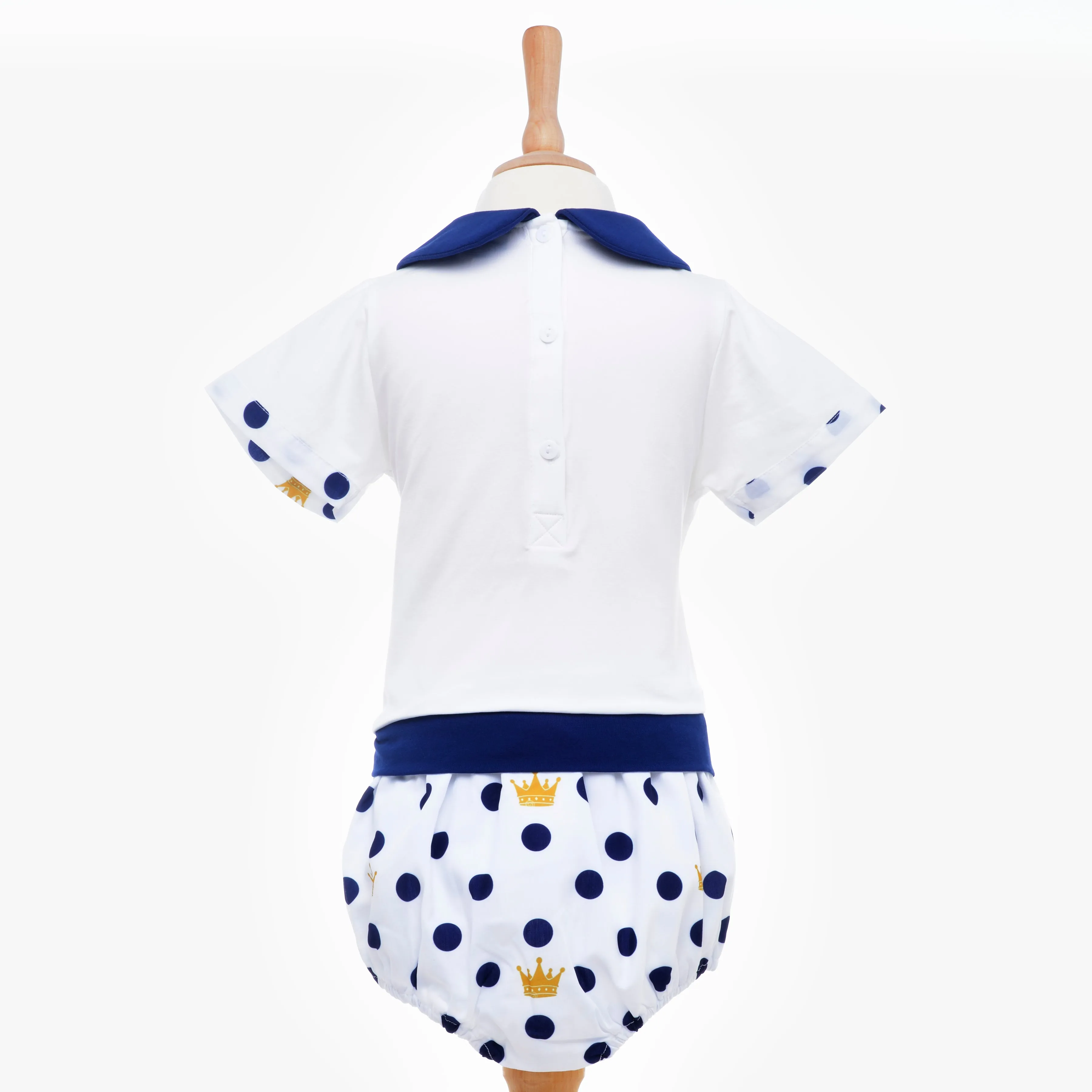 Ocean Baby Boys Crown Themed Jam Pants Set (12M-4Yrs)