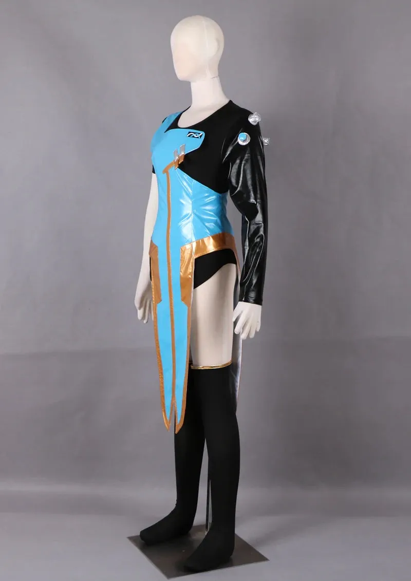 OW Symmetra Satya Vaswani Cosplay Costumes Outfit