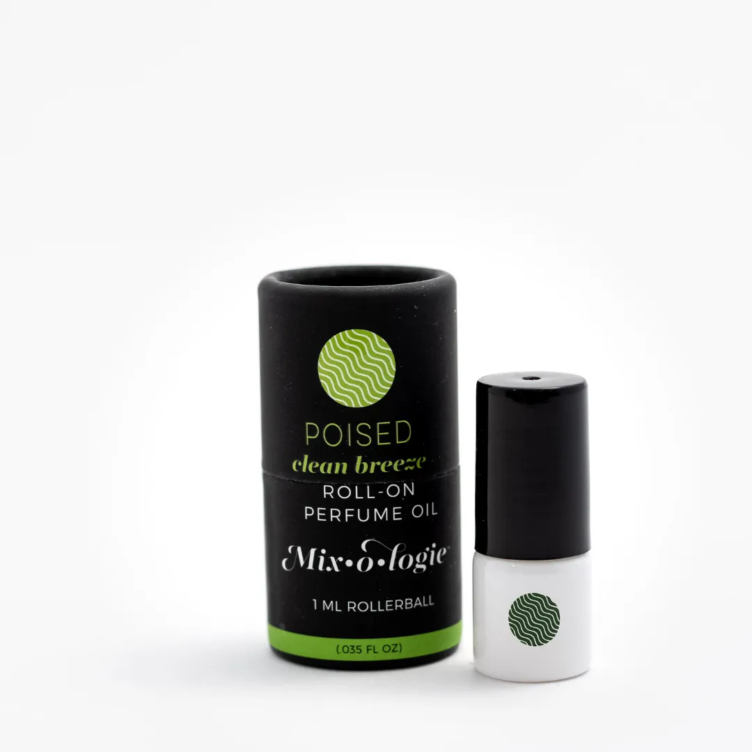 Poised (clean breeze) - Keychain Mini Rollerball Perfume (1 mL)