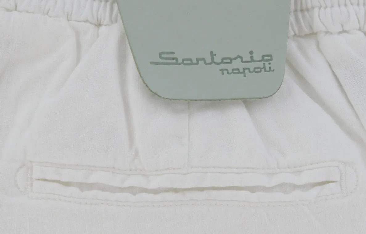 Sartorio Napoli White Pants