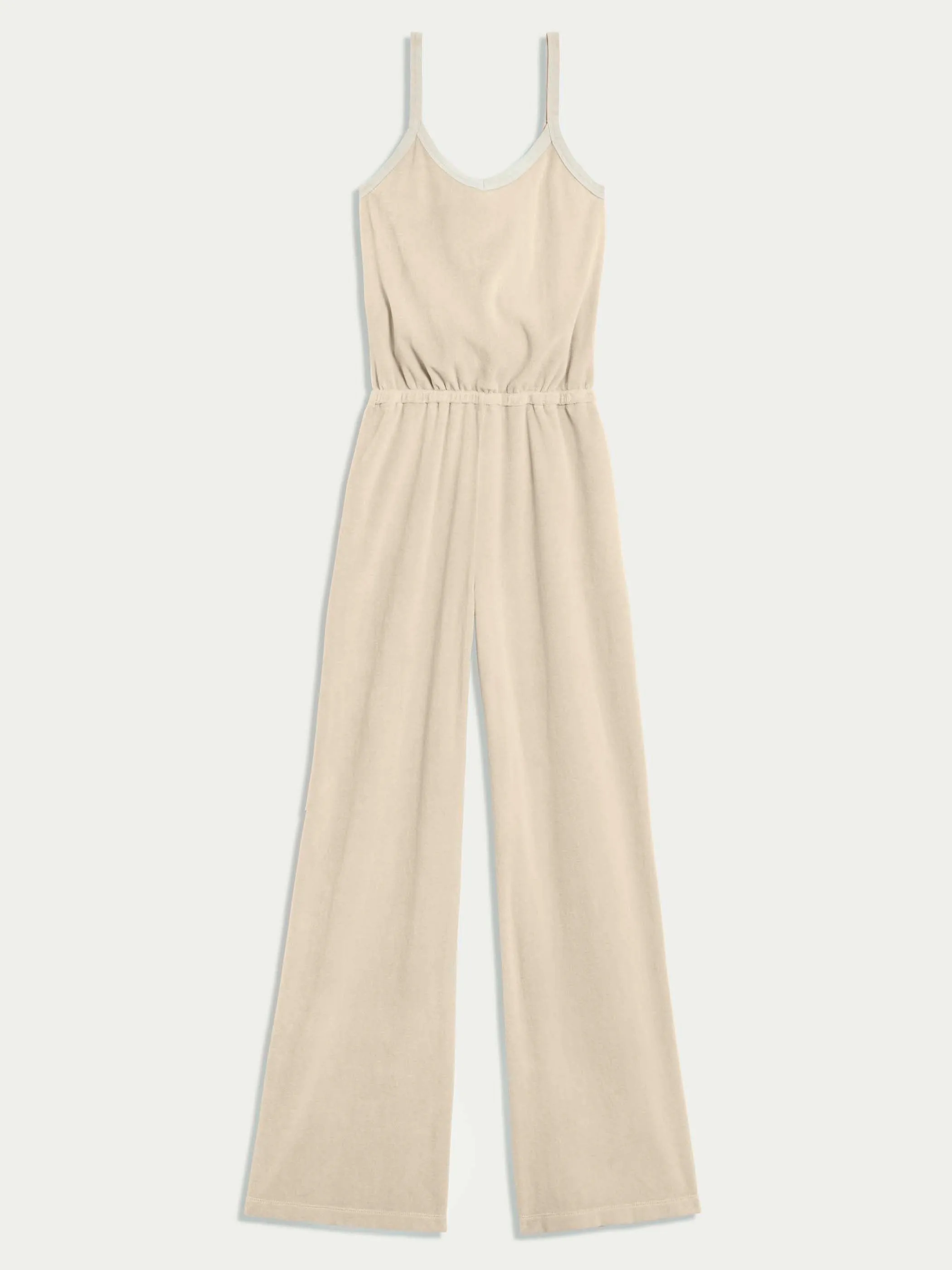 The Elma Flare Jumpsuit in Velour