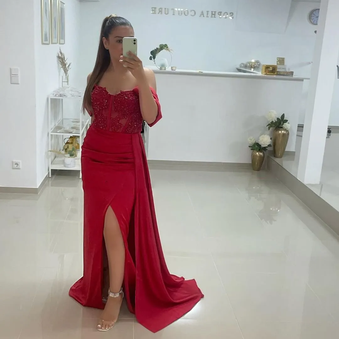 Thinyfull Long Off the Shoulder Dress